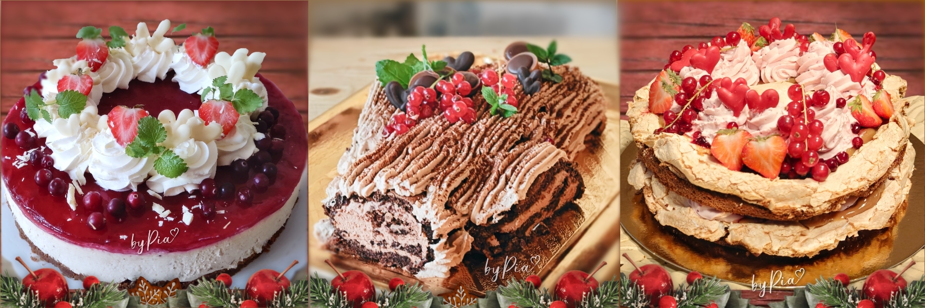 Leivonsulle-jouluherkut vuonna 2025 ovat Jouluhalko, Glögijuustokakku ja JouluBrita. Klikkaa kuvasta joulusivulle ❤️